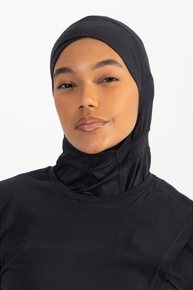 Black Comfy Hijab - Sigma Fit