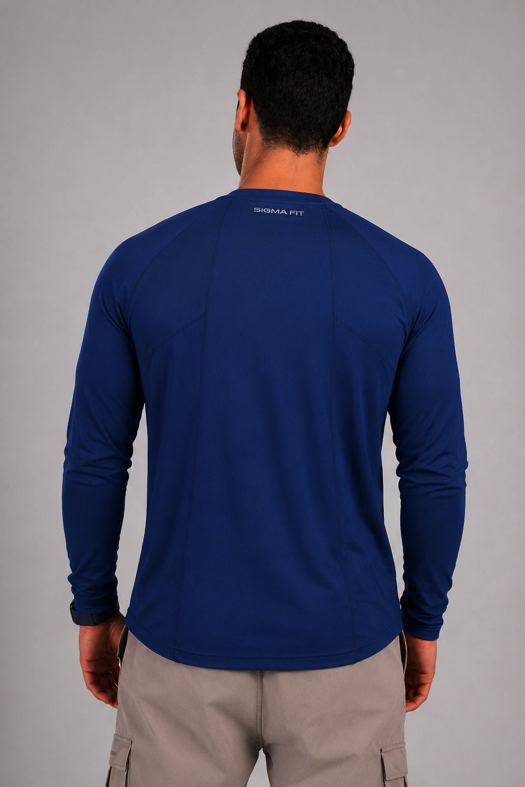 Crosswind Quarter Zipper Bellwether Blue - Sigma Fit