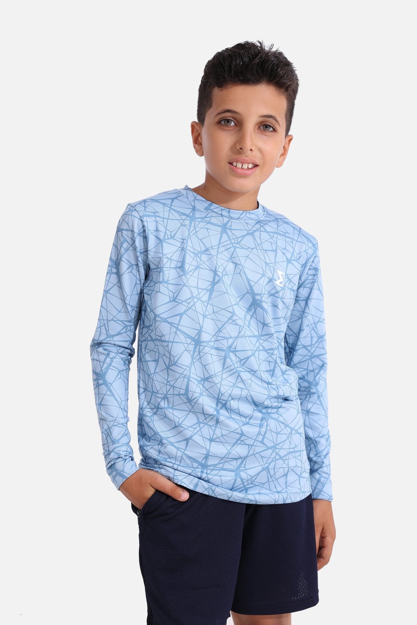 Kids Foget Me Not Long Sleeve Tee - Sigma Fit