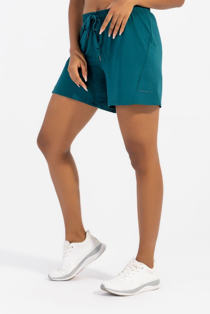 Shaded Spruce Running Shorts - Sigma Fit
