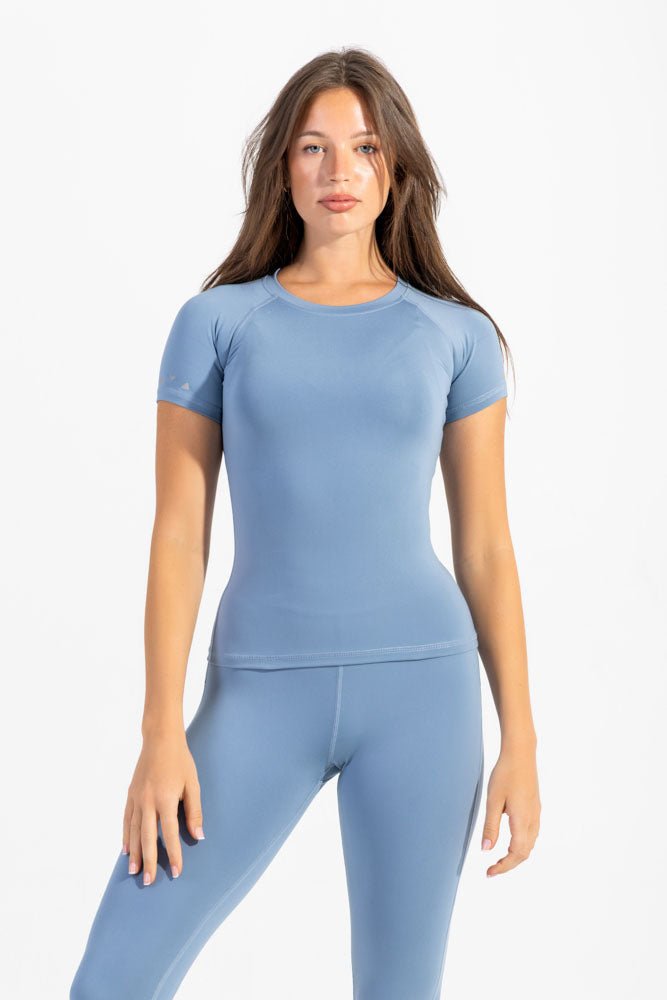 Strength Flex SS Top Blue Shadow - Sigma Fit