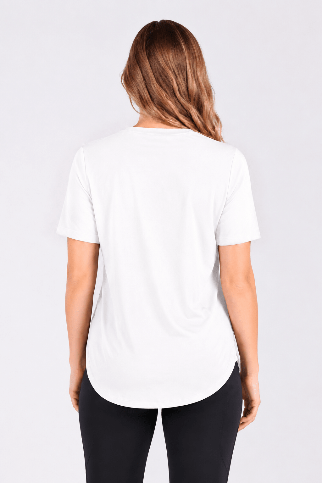 White Relaxed Fit T-Shirt - Sigma Fit