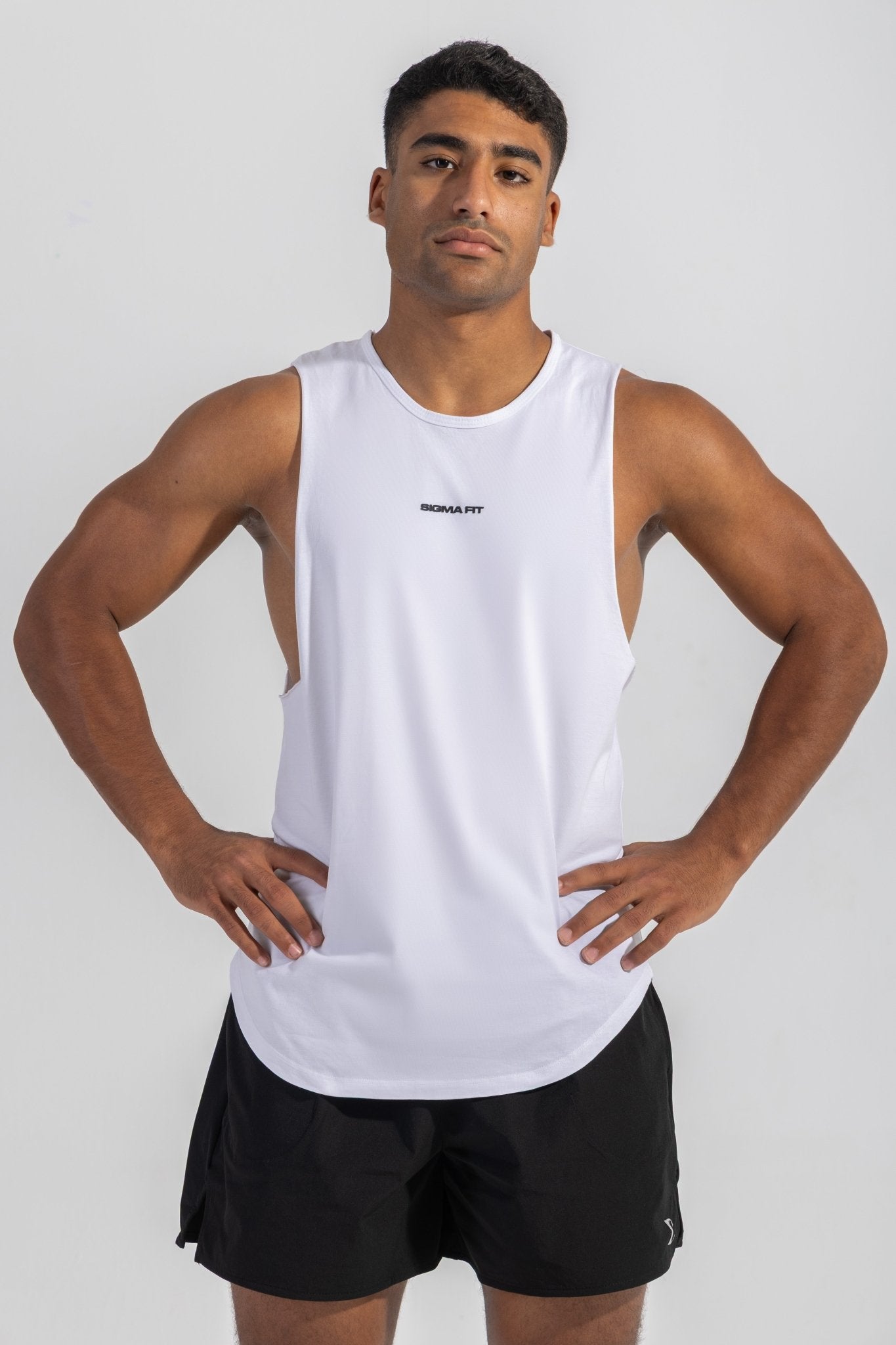 White Tank Top - Sigma Fit