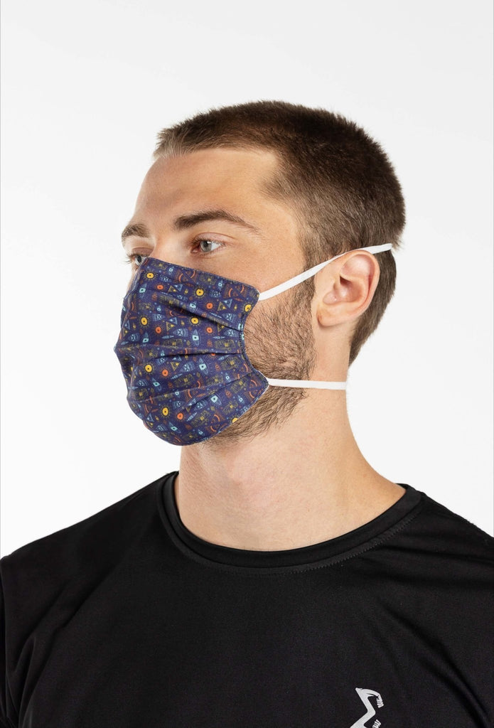 Futuristic Reusable Mask - African - Sigma Fit