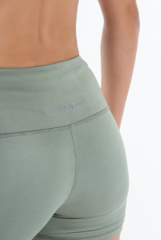 Hedge Green Basic Hot Shorts - Sigma Fit