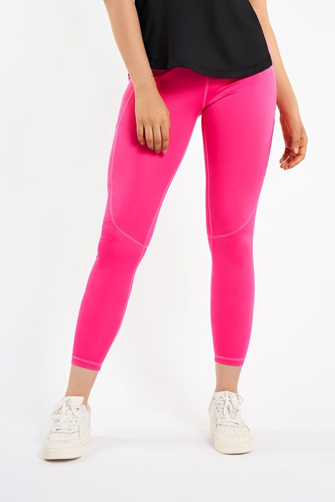 Pink Glo Crucial Basic Leggings - Sigma Fit