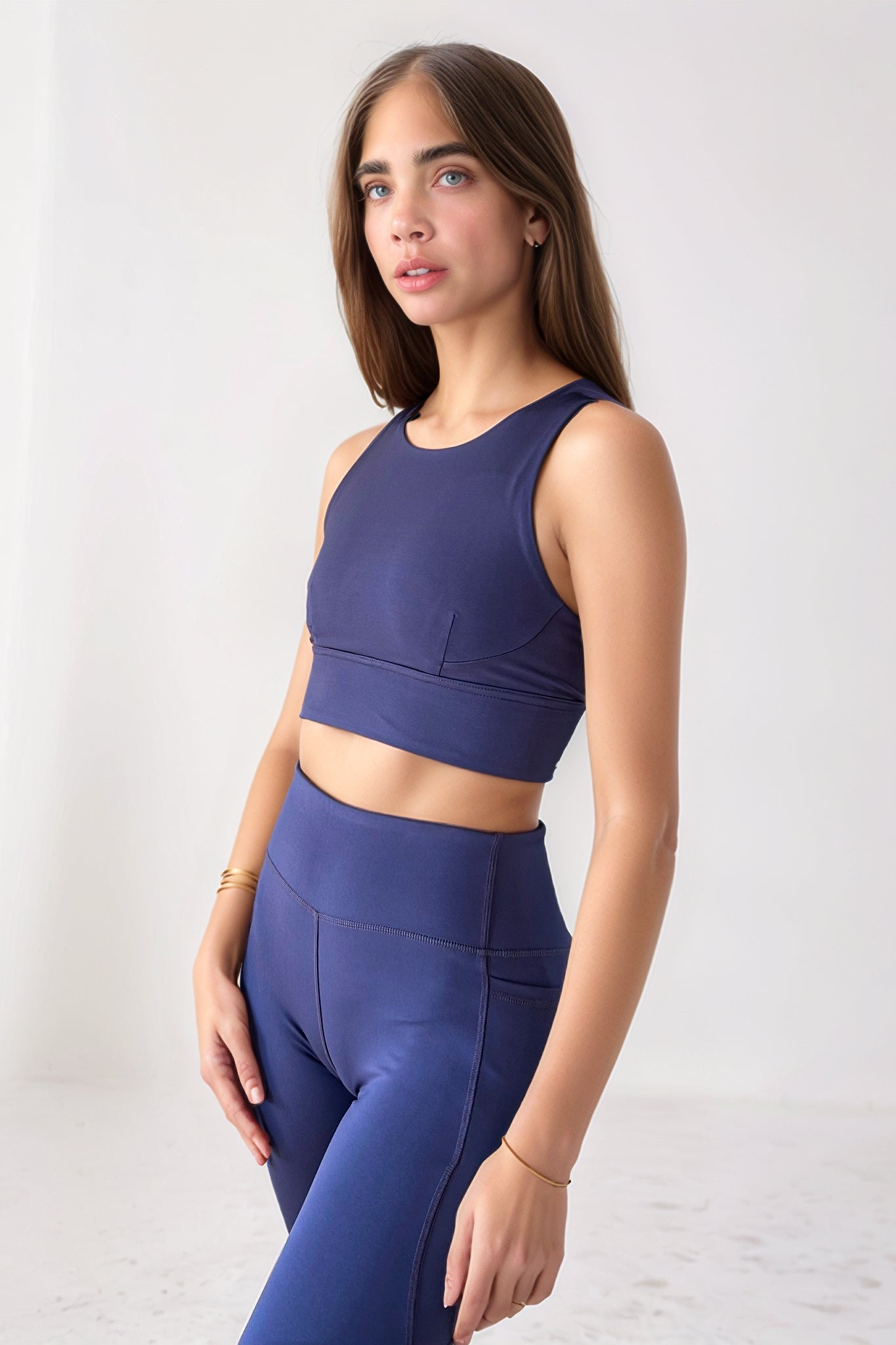 All day Fit Sports Bra Deep Cobalt - Sigma Fit