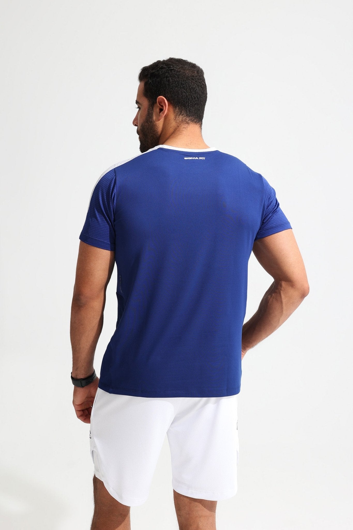 Bellwether Blue Contrast Tee - Sigma Fit