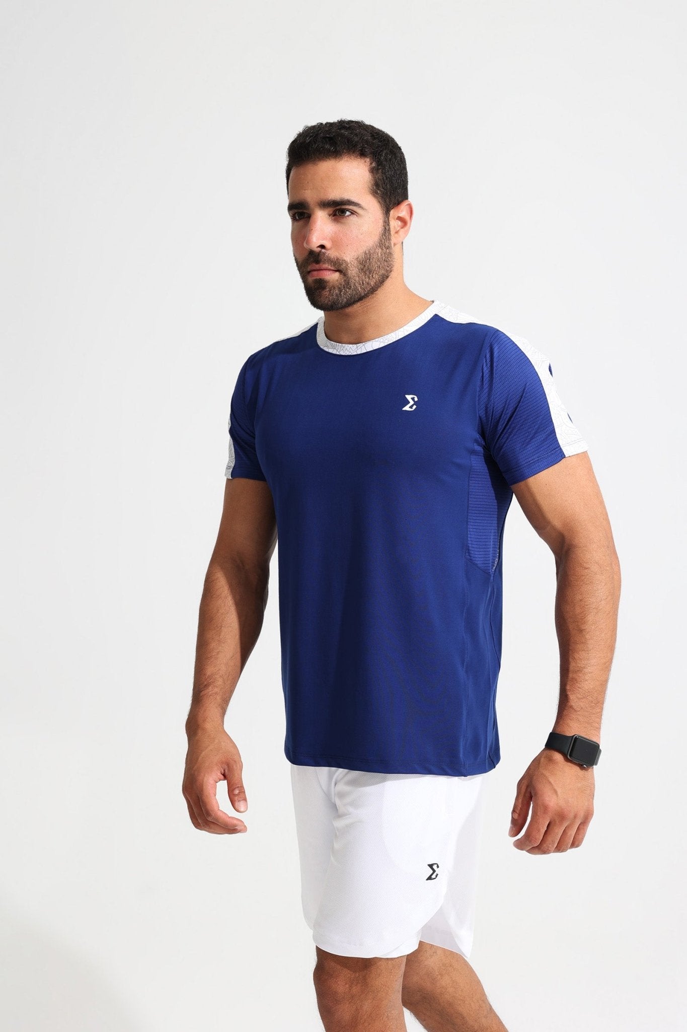 Bellwether Blue Contrast Tee - Sigma Fit