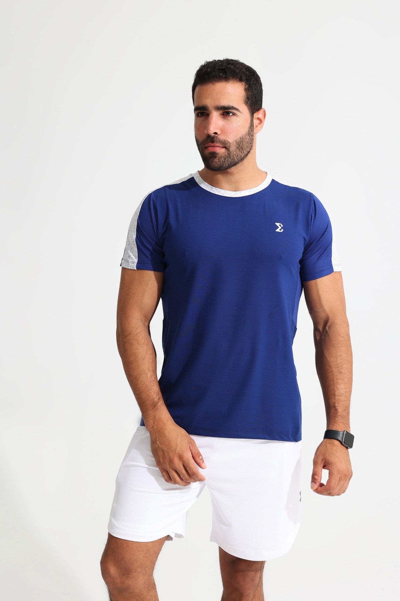 Bellwether Blue Contrast Tee - Sigma Fit