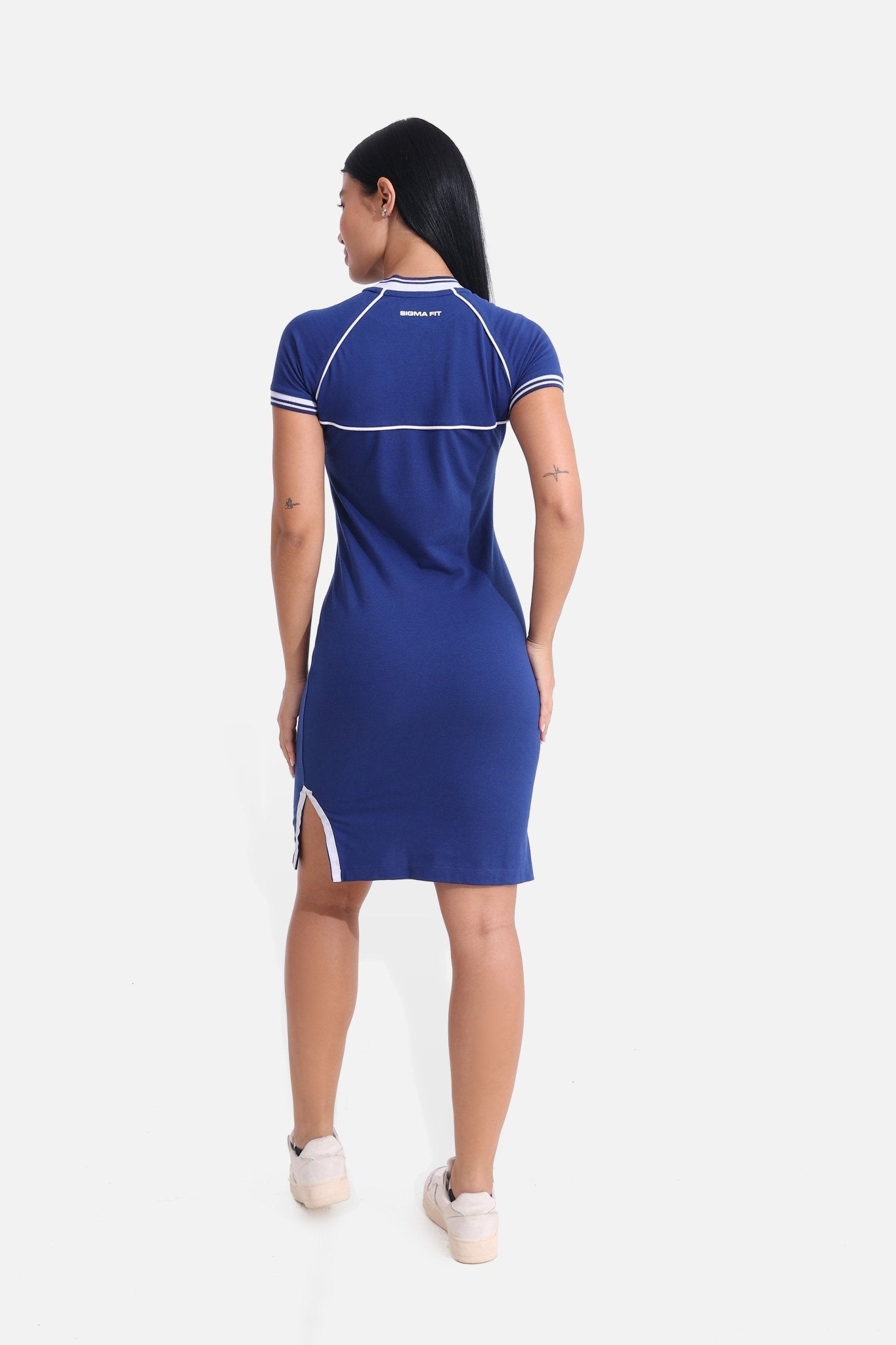 Bellwether Blue Polo Dress - Sigma Fit