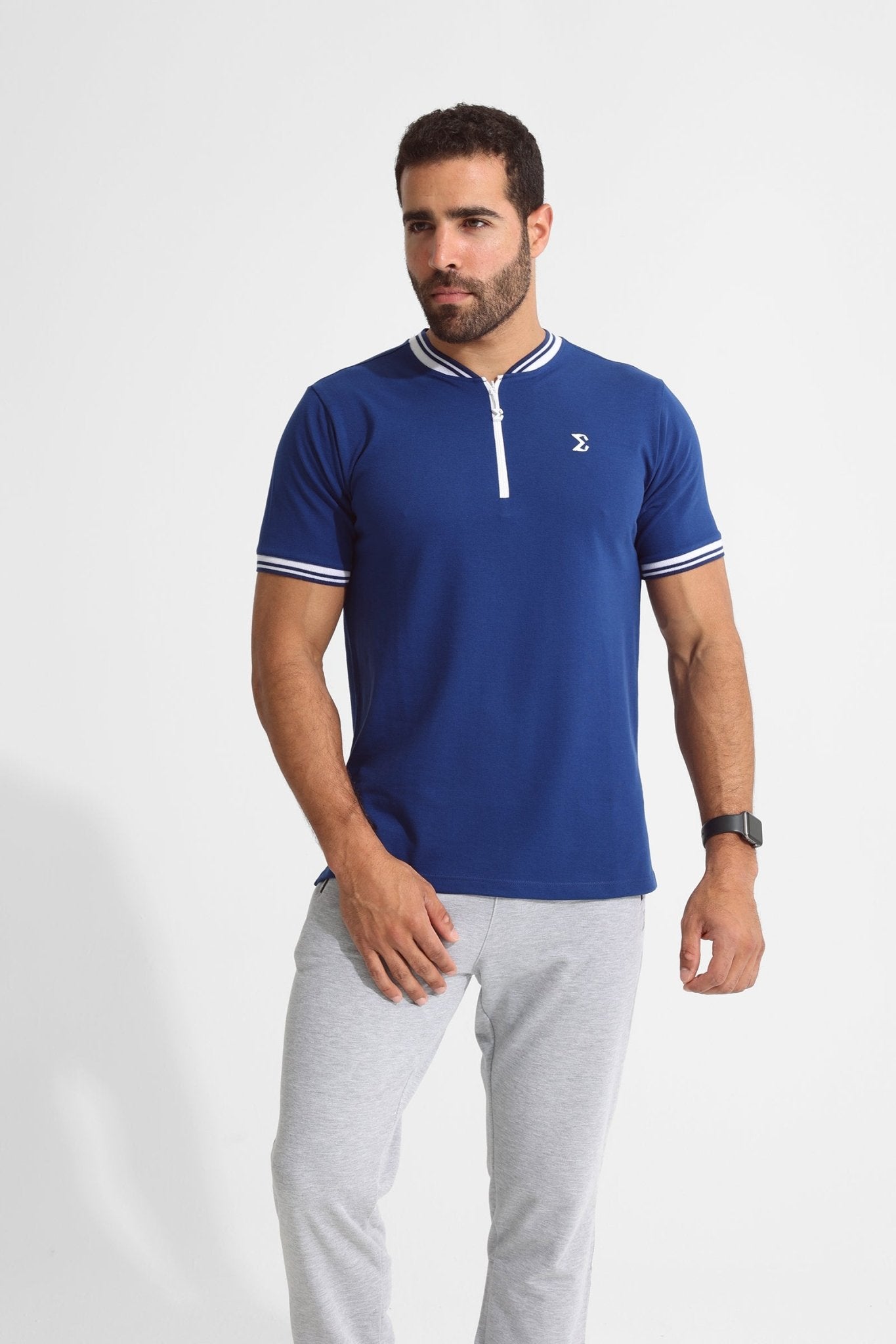 Bellwether Blue Surf Z Polo T-shirt - Sigma Fit