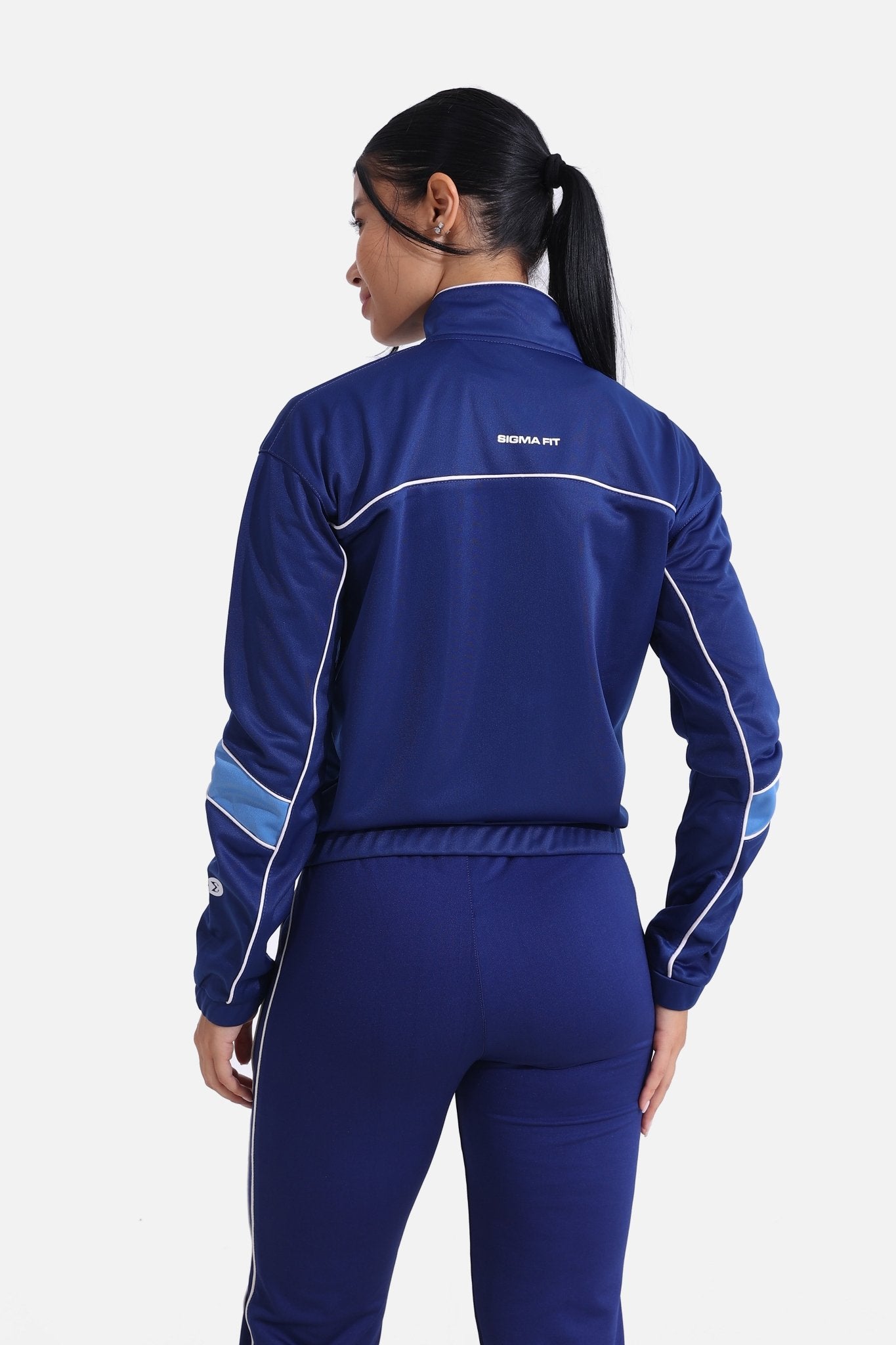 Bellwether Blue Tracksuit Jacket - Sigma Fit