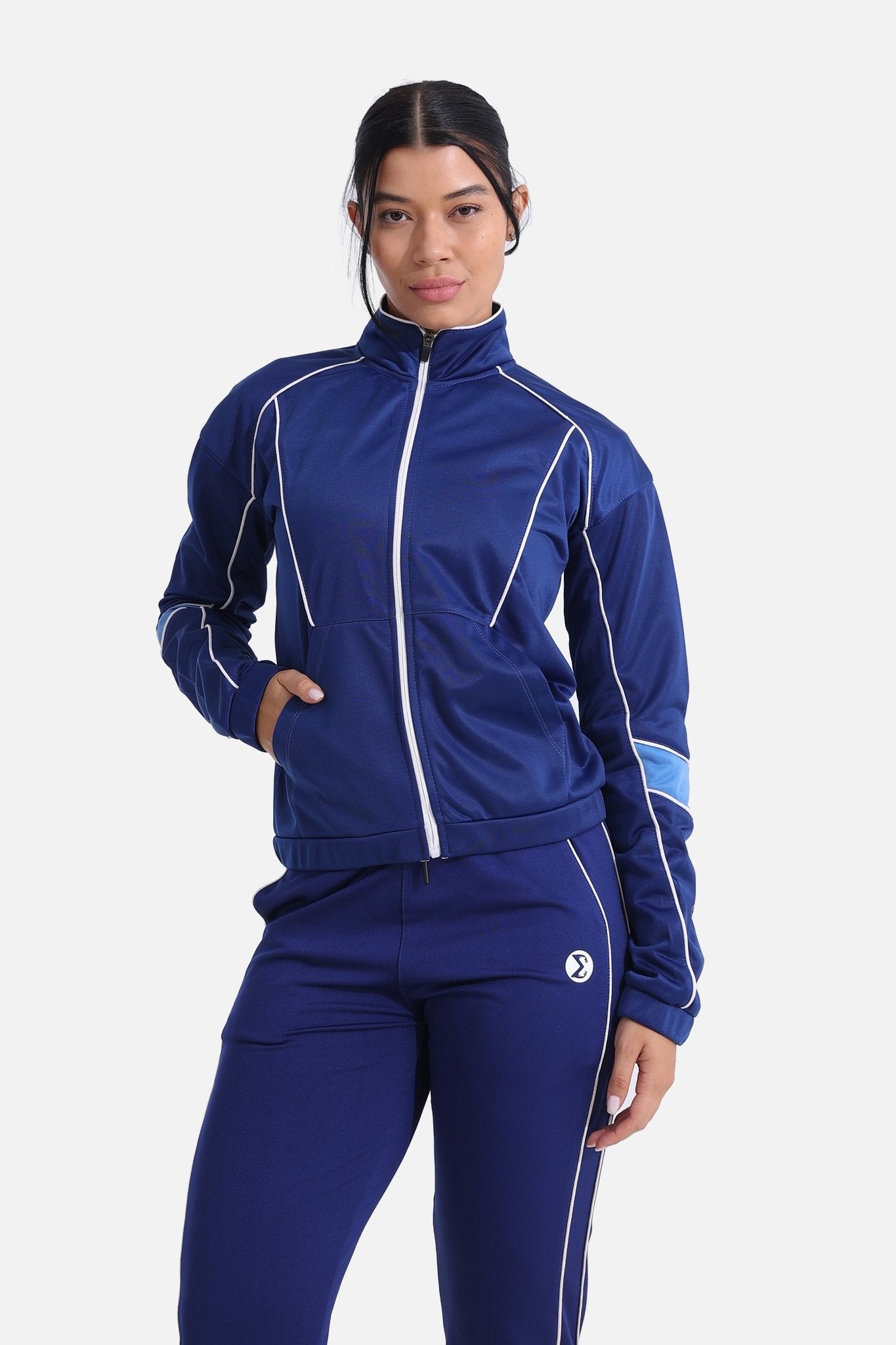 Bellwether Blue Tracksuit Jacket - Sigma Fit