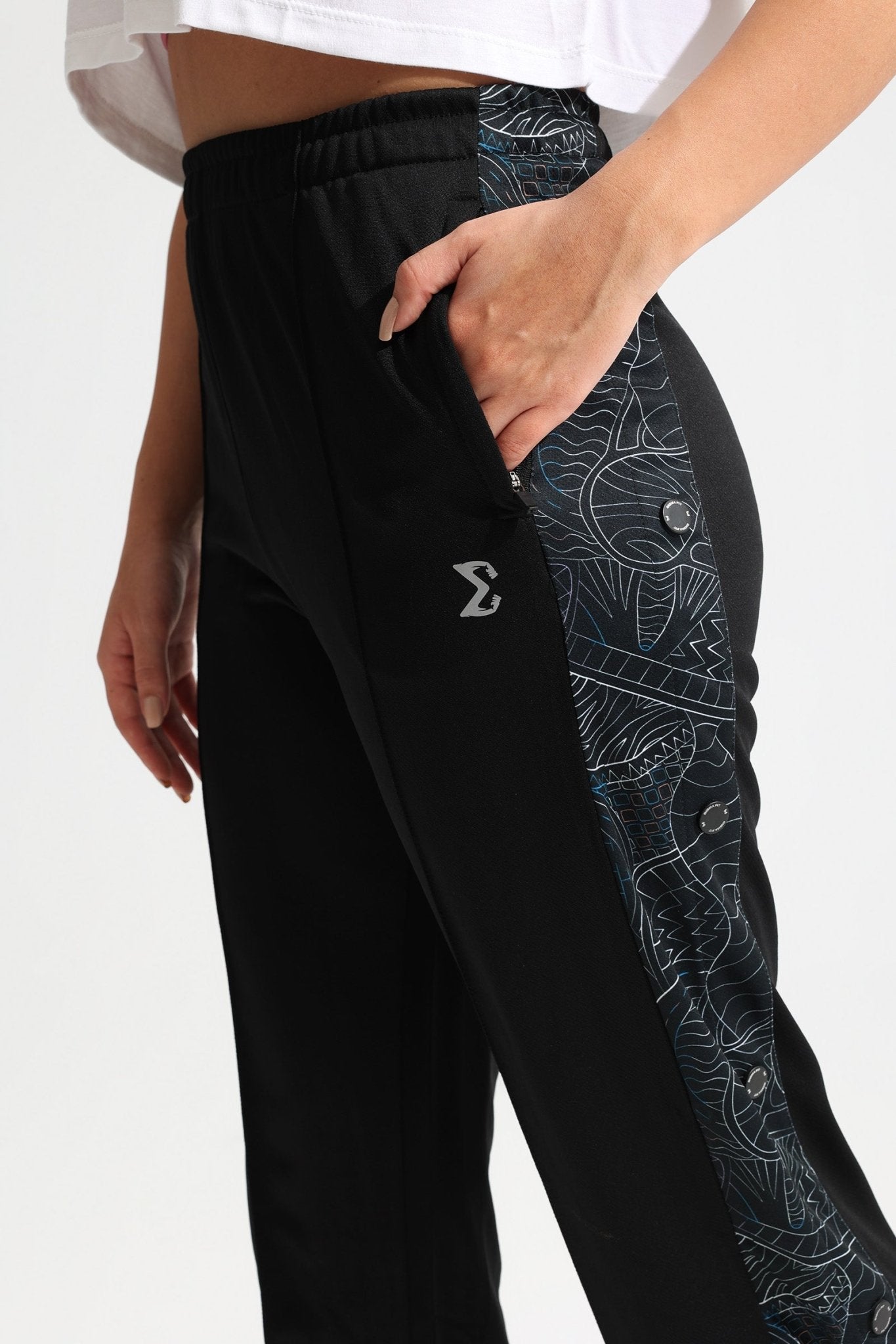 Black Clipper Pants - Sigma Fit