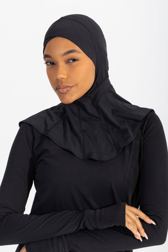 Black Comfy Hijab - Sigma Fit