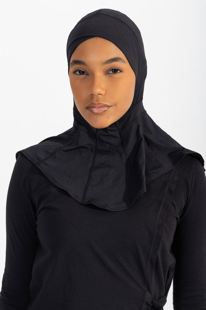 Black Comfy Hijab - Sigma Fit