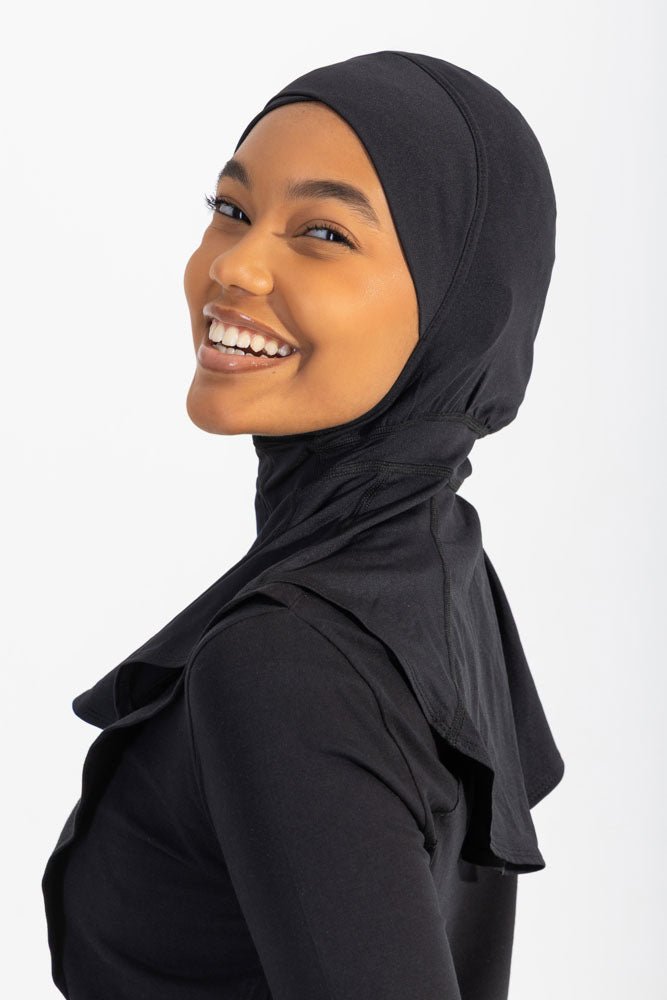 Black Comfy Hijab - Sigma Fit
