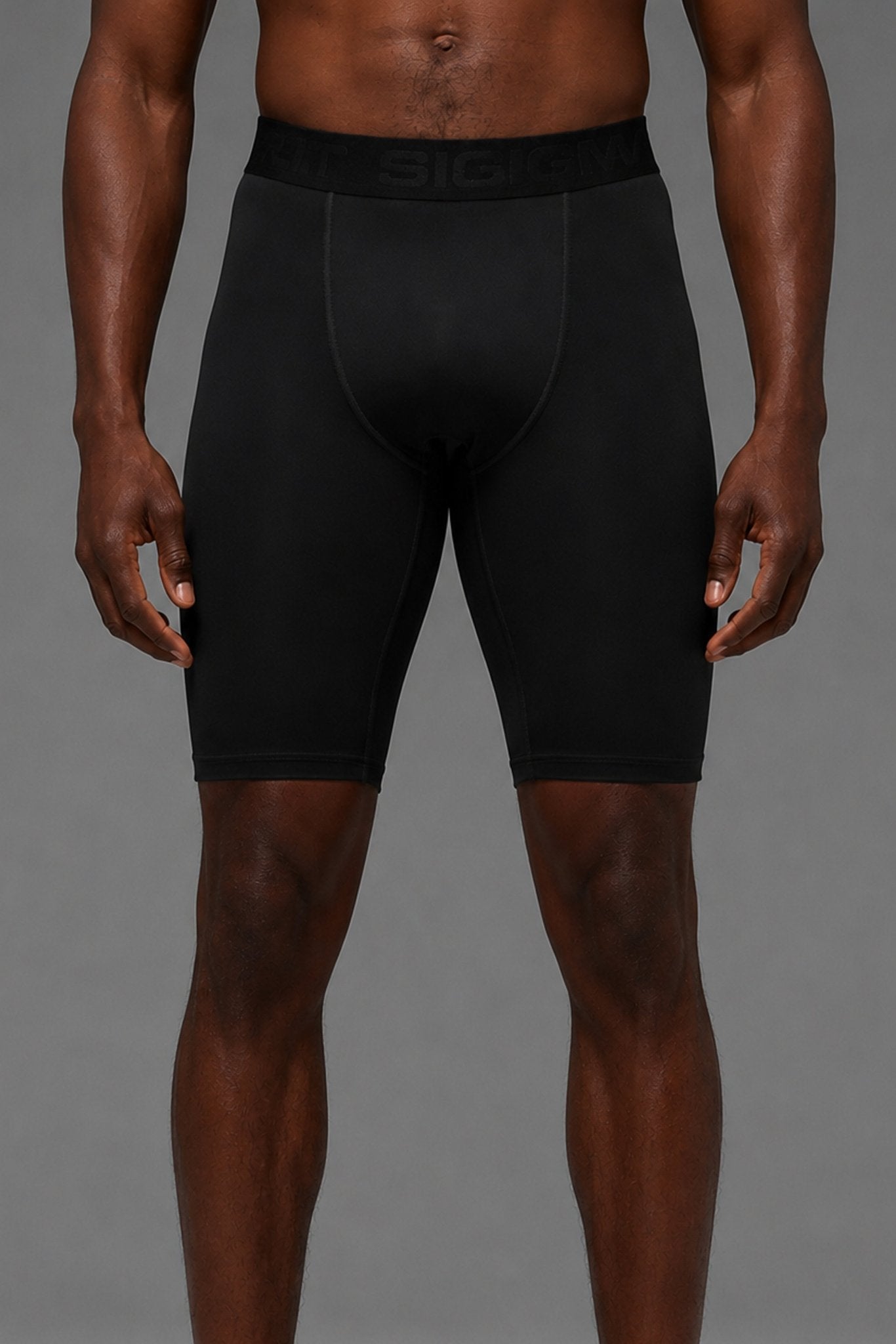 Black Compression Shorts - Sigma Fit