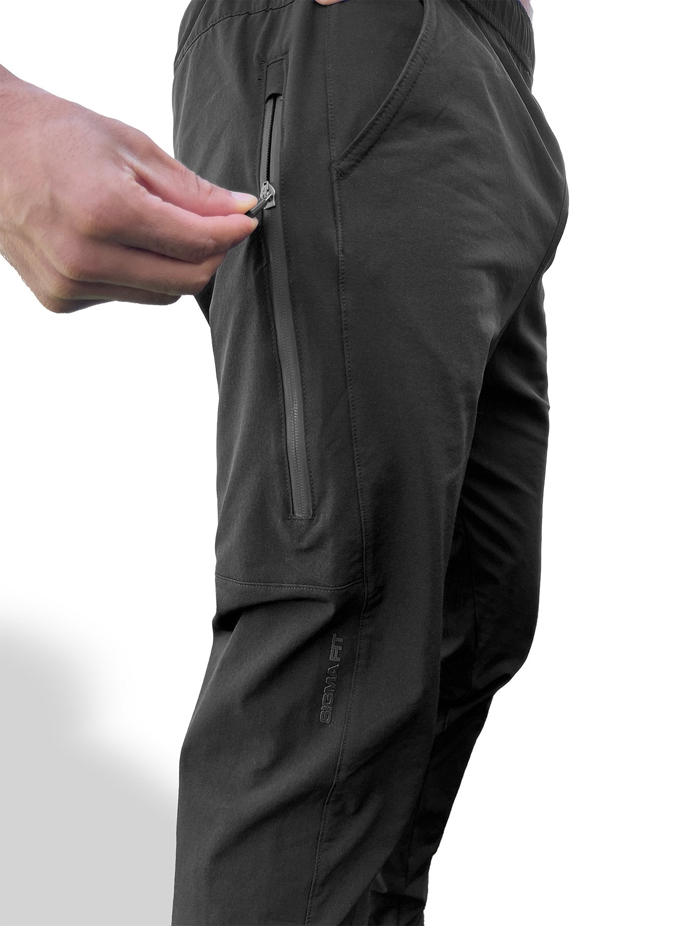 Black Essential Sweatpants - Sigma Fit