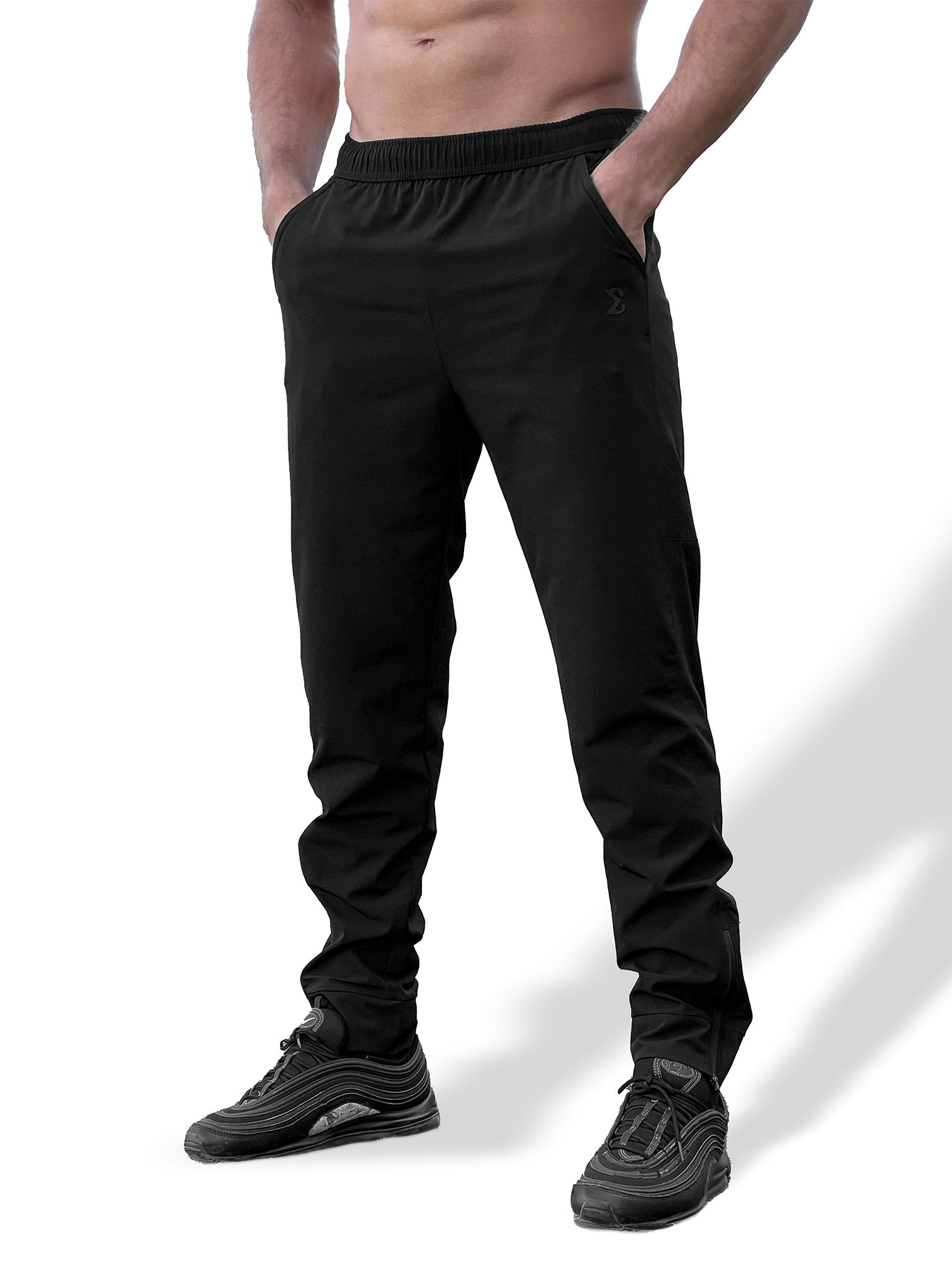 Black Essential Sweatpants - Sigma Fit