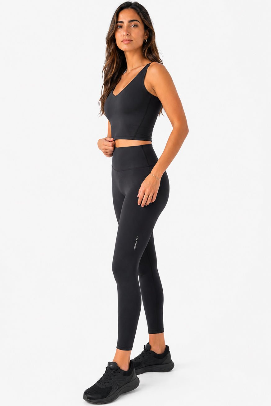 Black Essential Tank Top - Sigma Fit