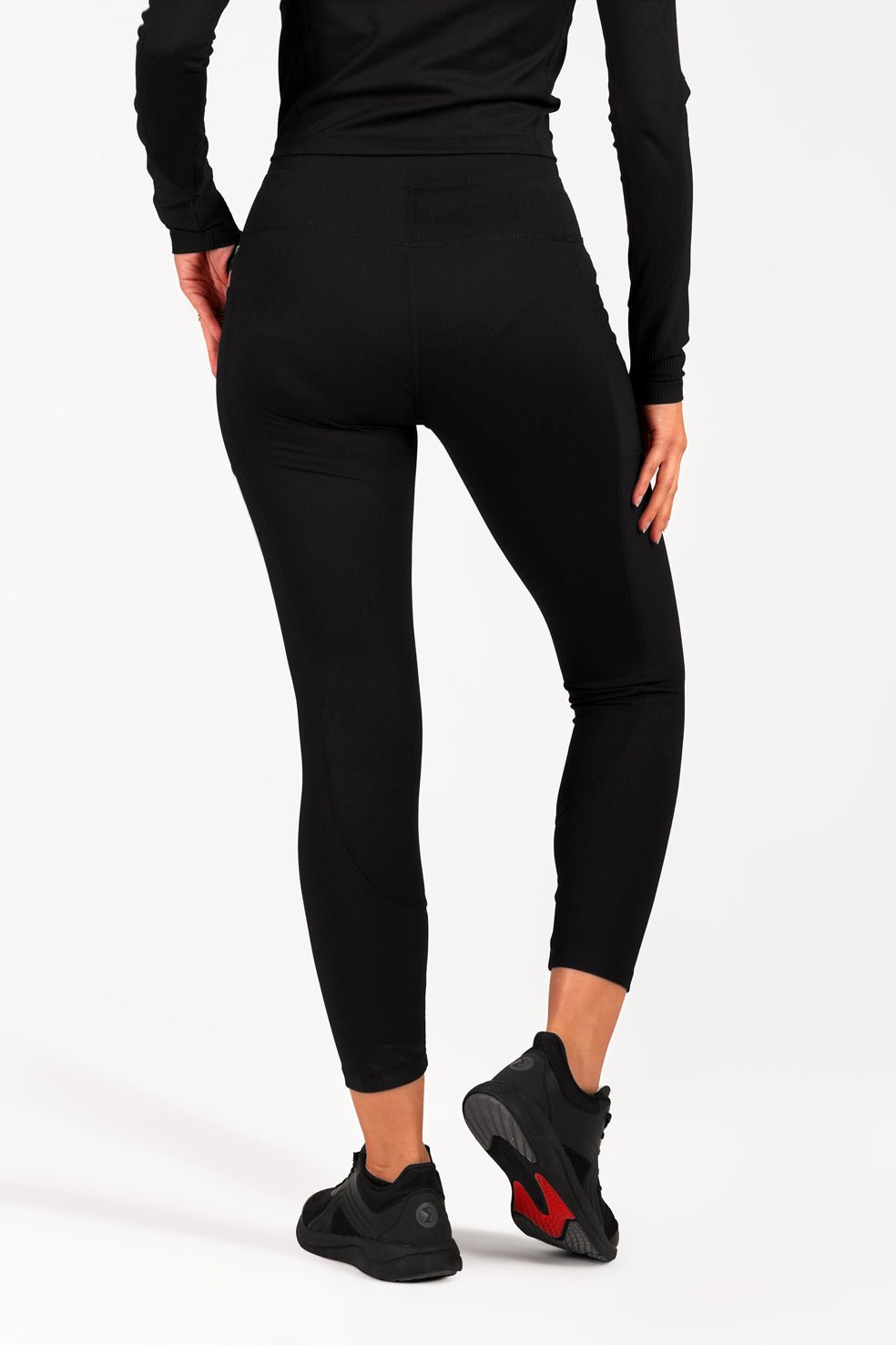Black Neo - cord leggings - Sigma Fit