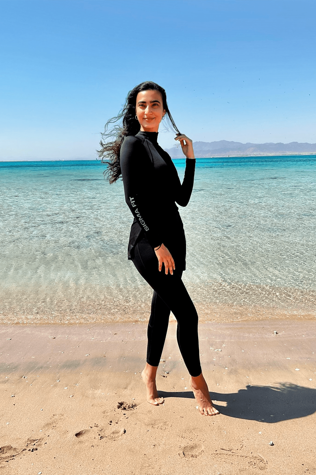 Black SculptFit Burkini Set - Sigma Fit
