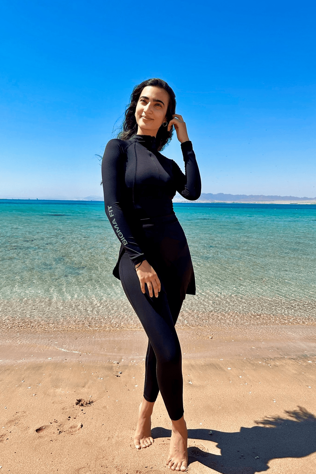 Black SculptFit Burkini Set - Sigma Fit