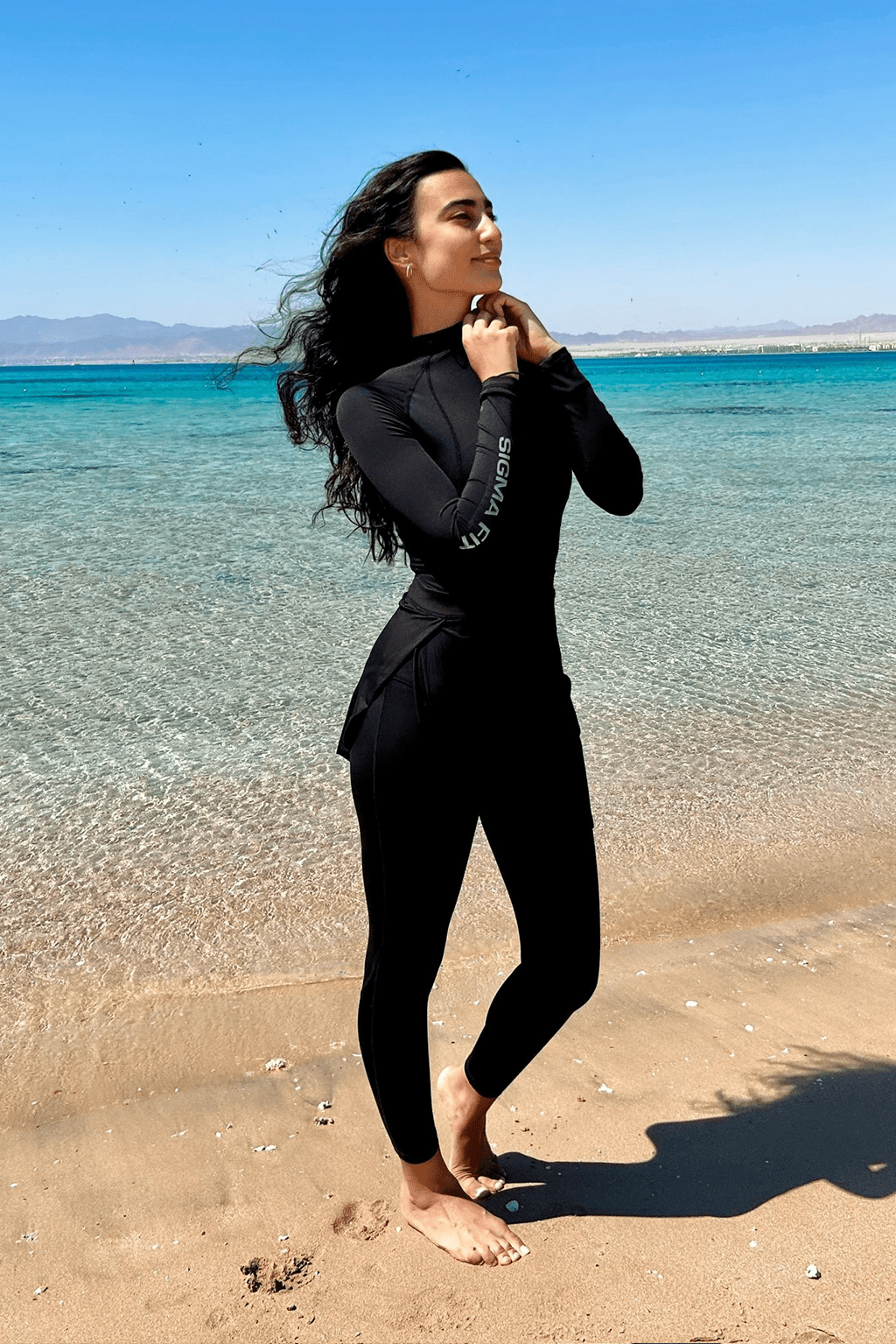 Black SculptFit Burkini Set - Sigma Fit
