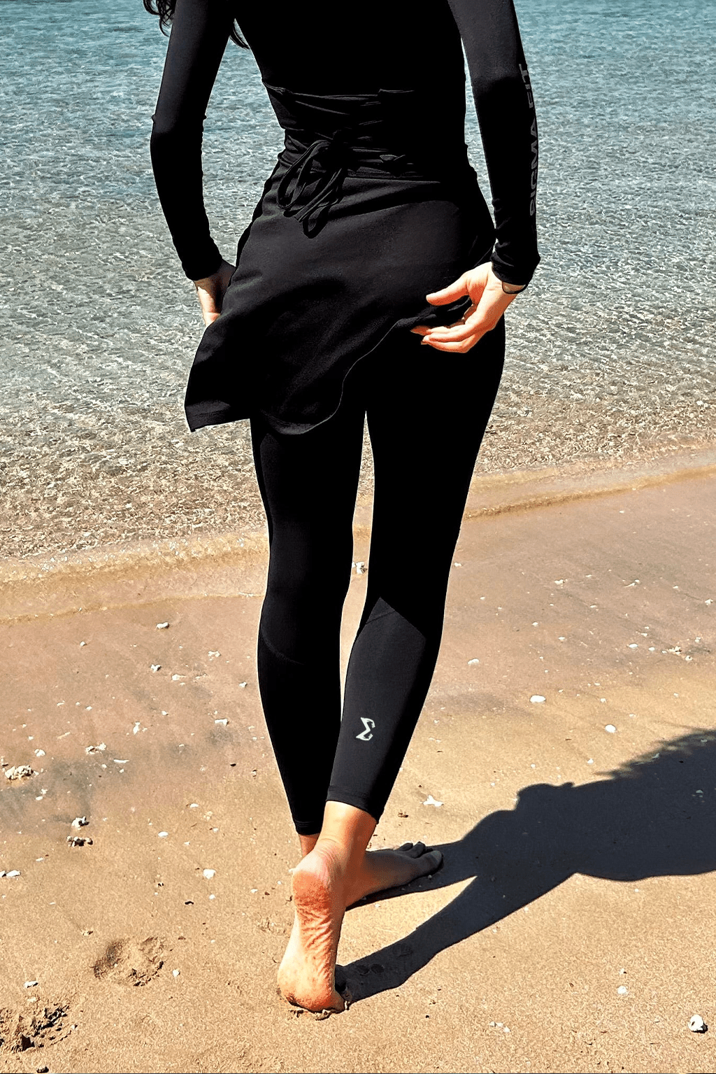 Black SculptFit Burkini Set - Sigma Fit