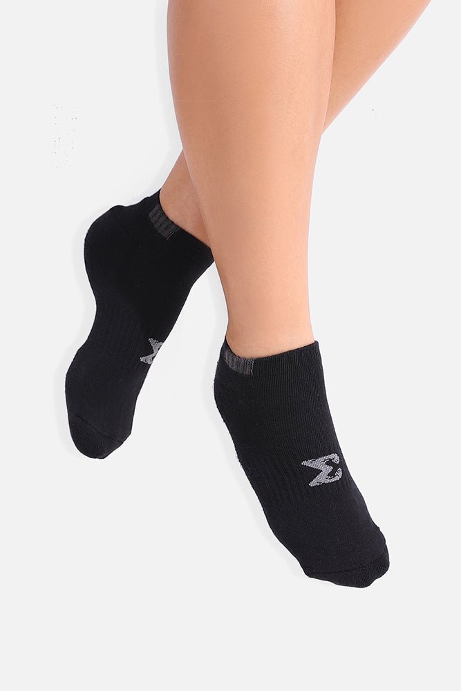 Black Sigma Ankle Socks - Sigma Fit