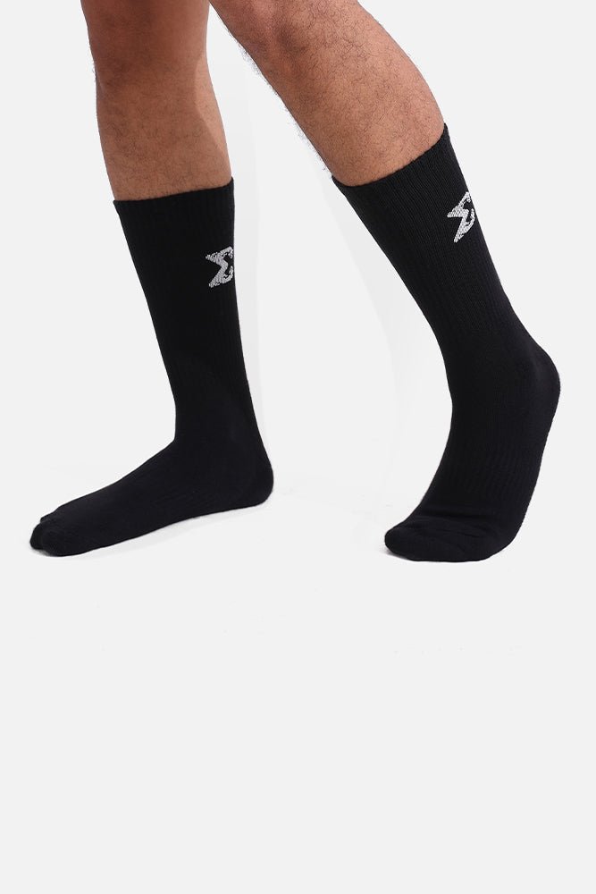 Black Sigma Socks - Sigma Fit