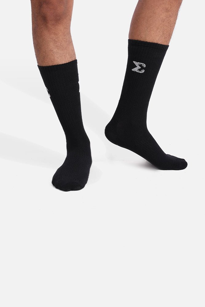 Black Sigma Socks - Sigma Fit