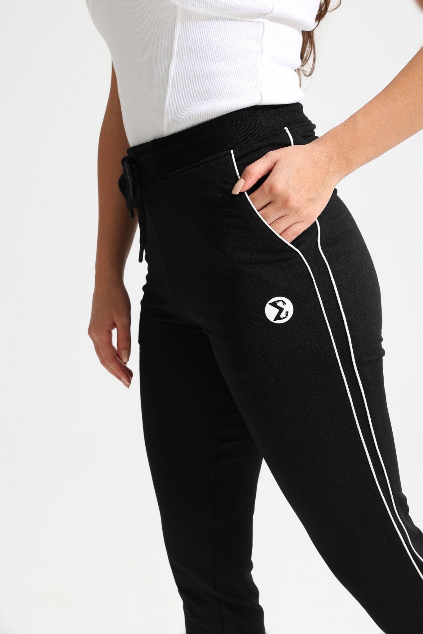 Black Straight Pants - Sigma Fit