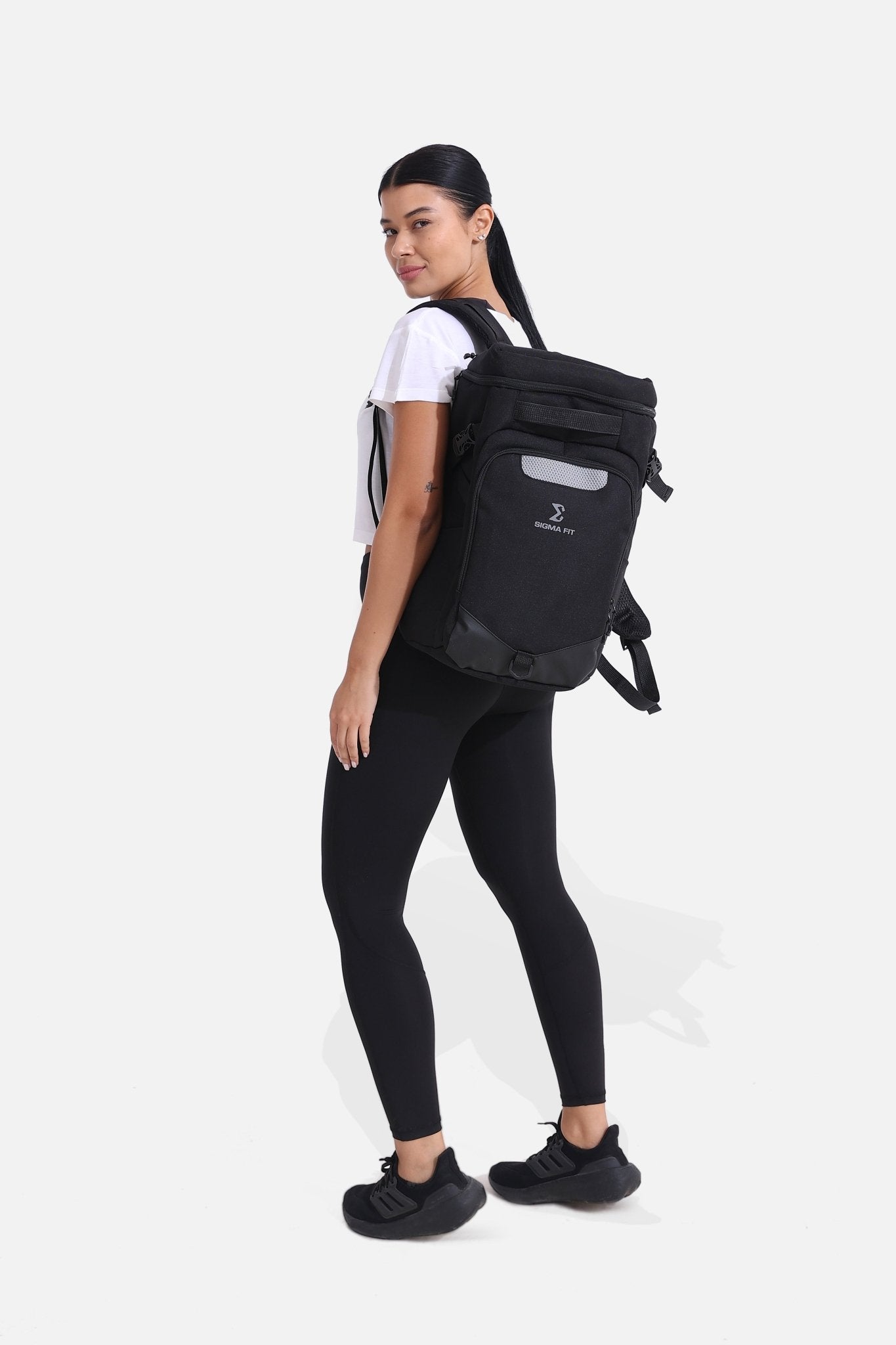 Black Transforma Backpack - Sigma Fit