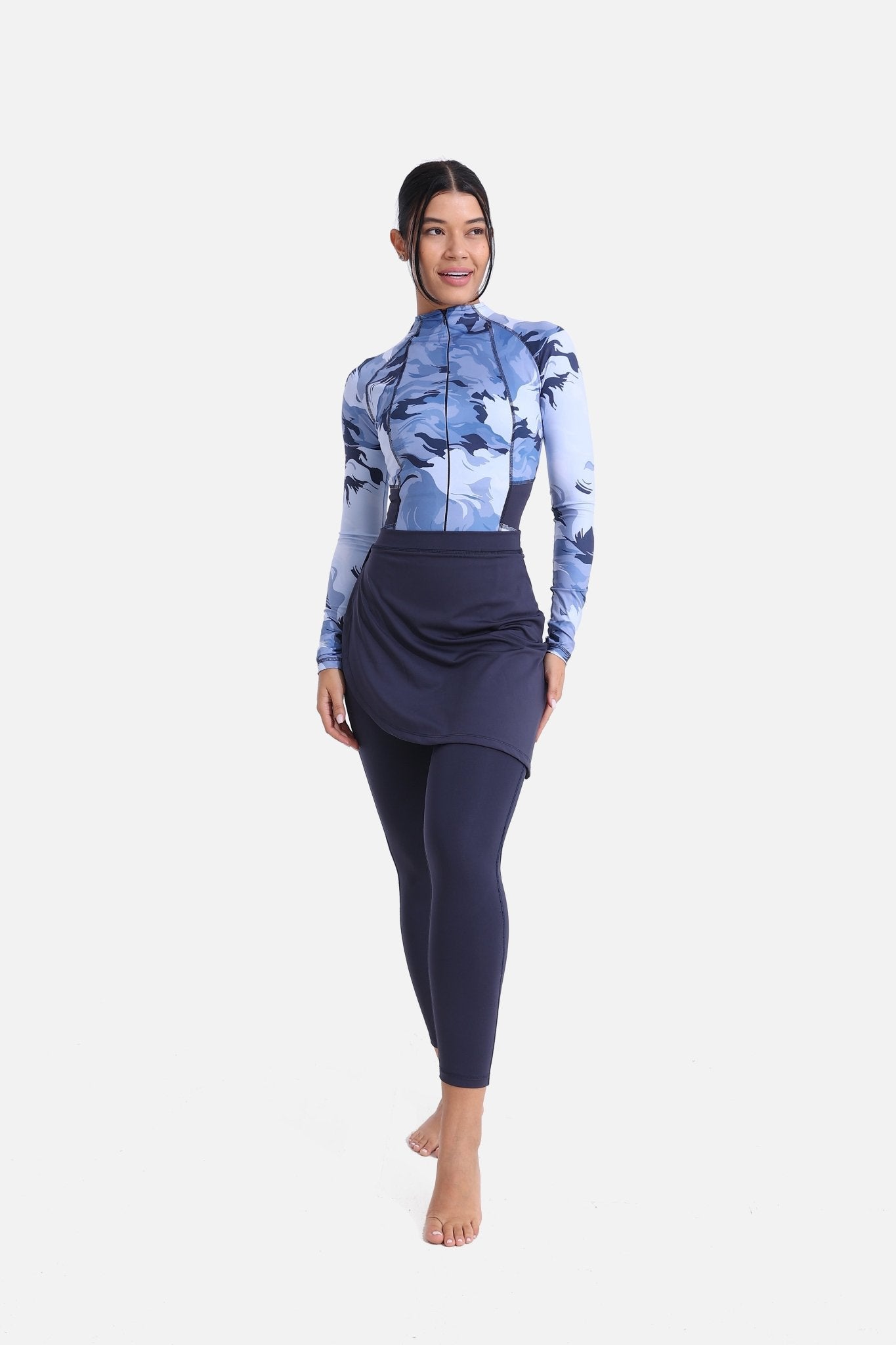 Camouflage Burkini Set – Sigma Fit - Main Image