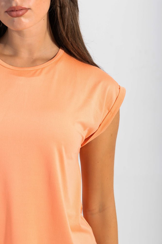 Comfy Tee Peach Pink - Sigma Fit