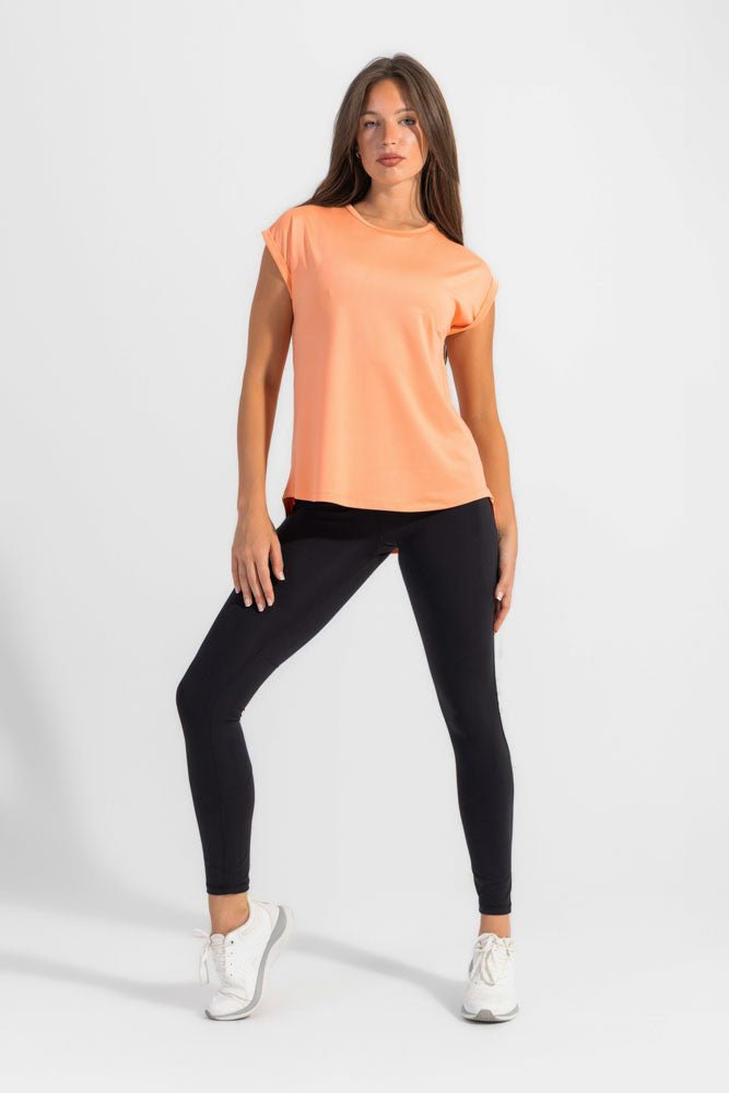 Comfy Tee Peach Pink - Sigma Fit