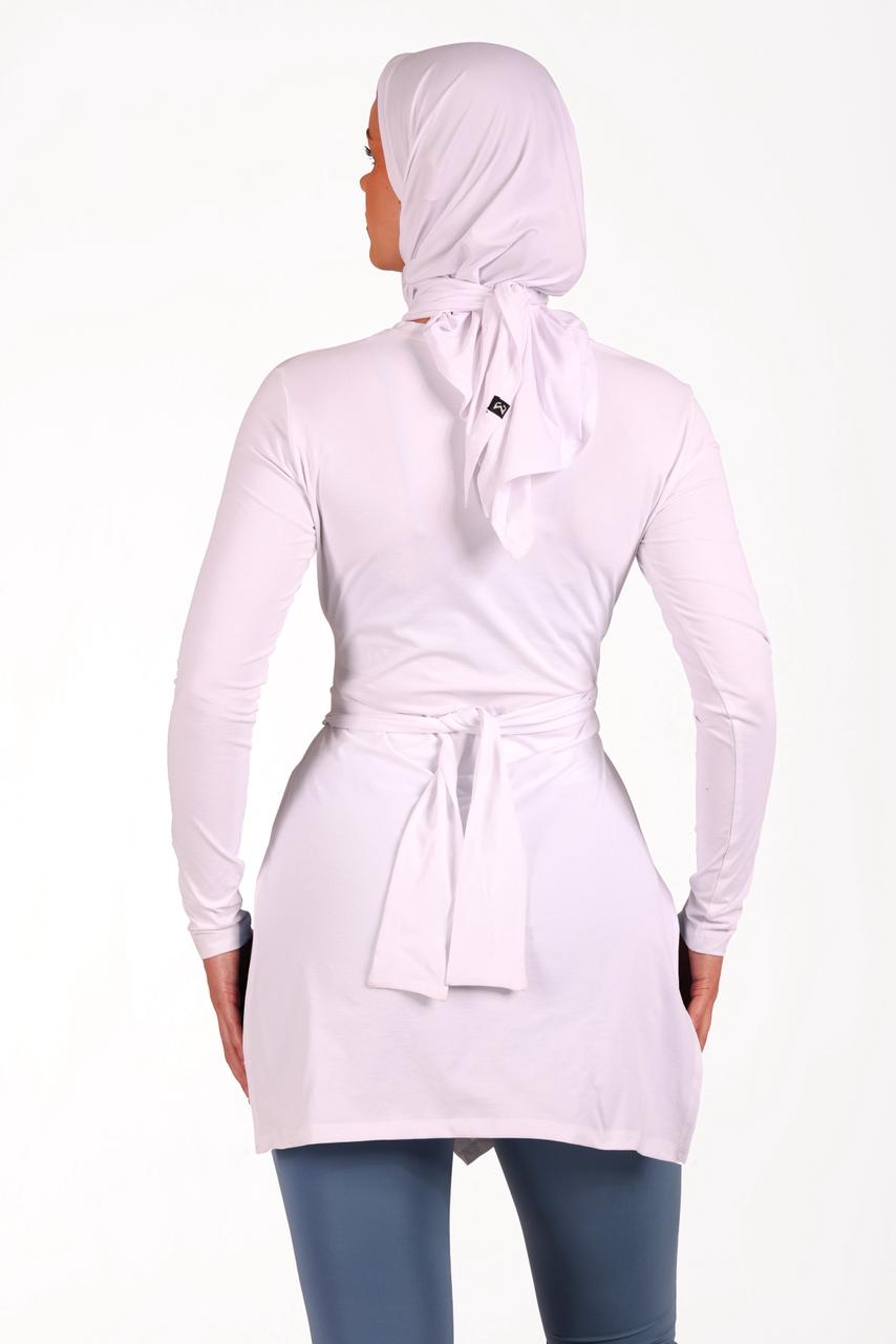 Dual Knot Top White - Sigma Fit