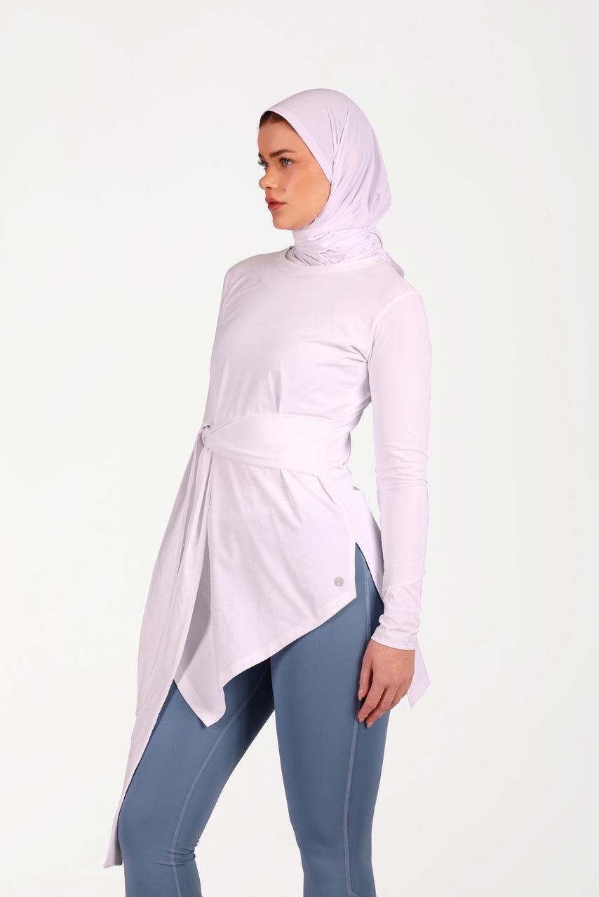 Dual Knot Top White - Sigma Fit