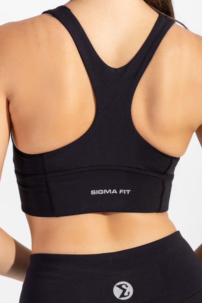 Dynamic Sports Bra Black - Sigma Fit