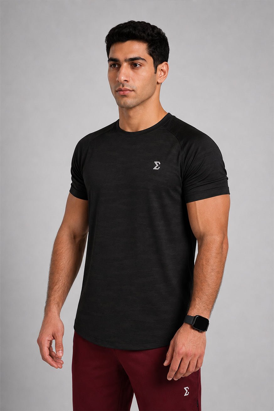 Endure Tee Black - Sigma Fit