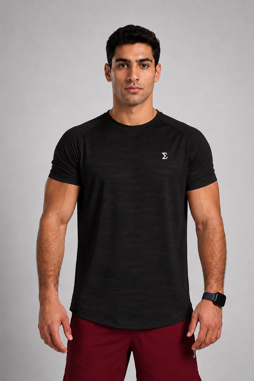 Endure Tee Black - Sigma Fit