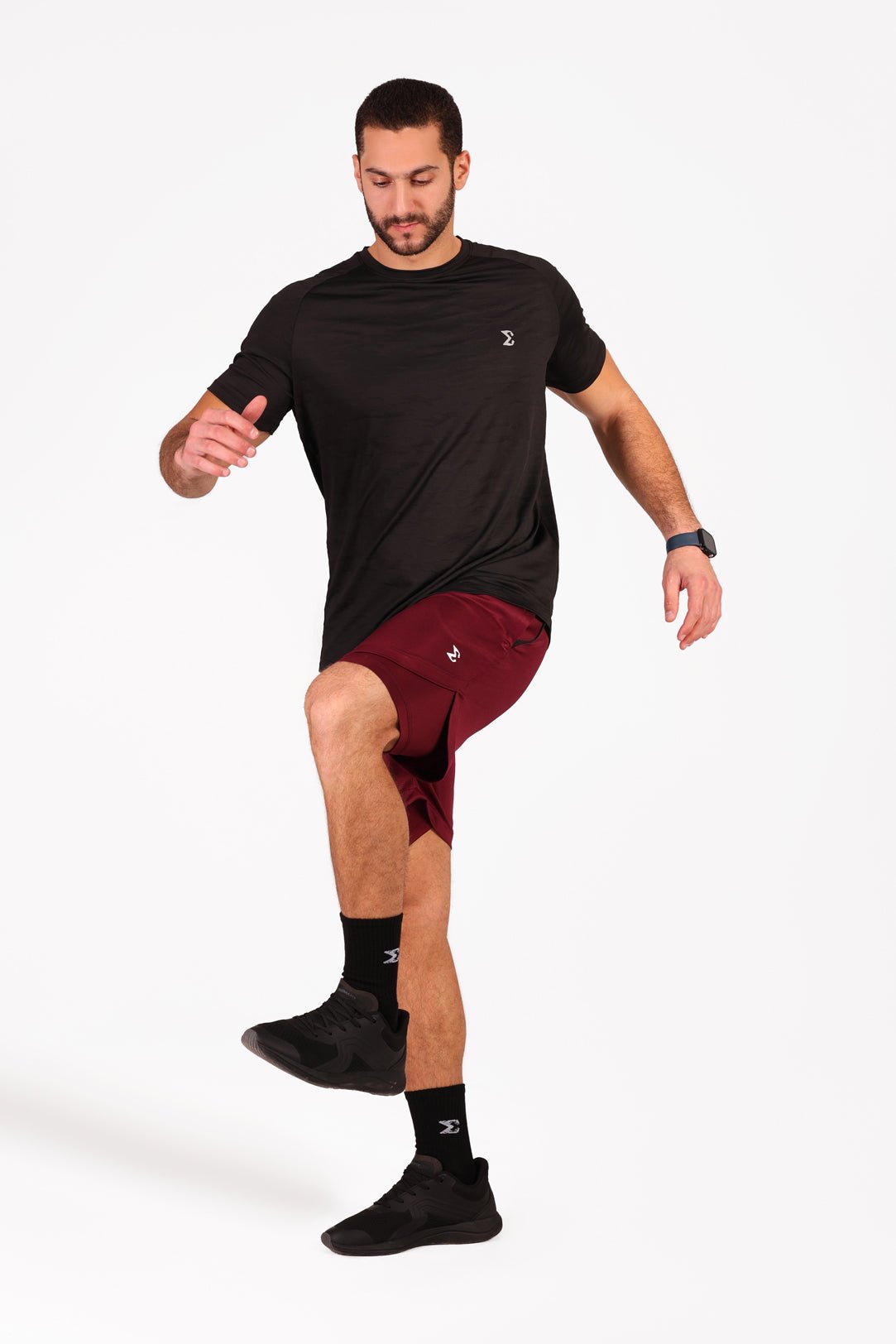 Endure Tee Black - Sigma Fit