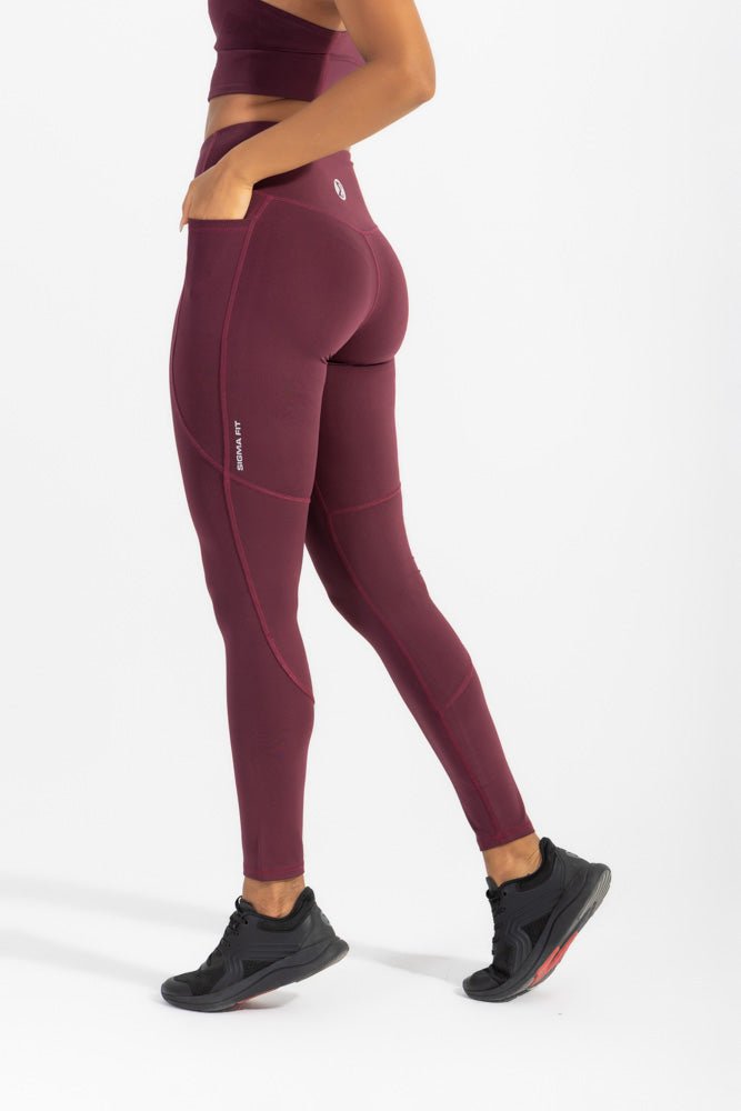 Flow Fit Leggings Fig – Sigma Fit