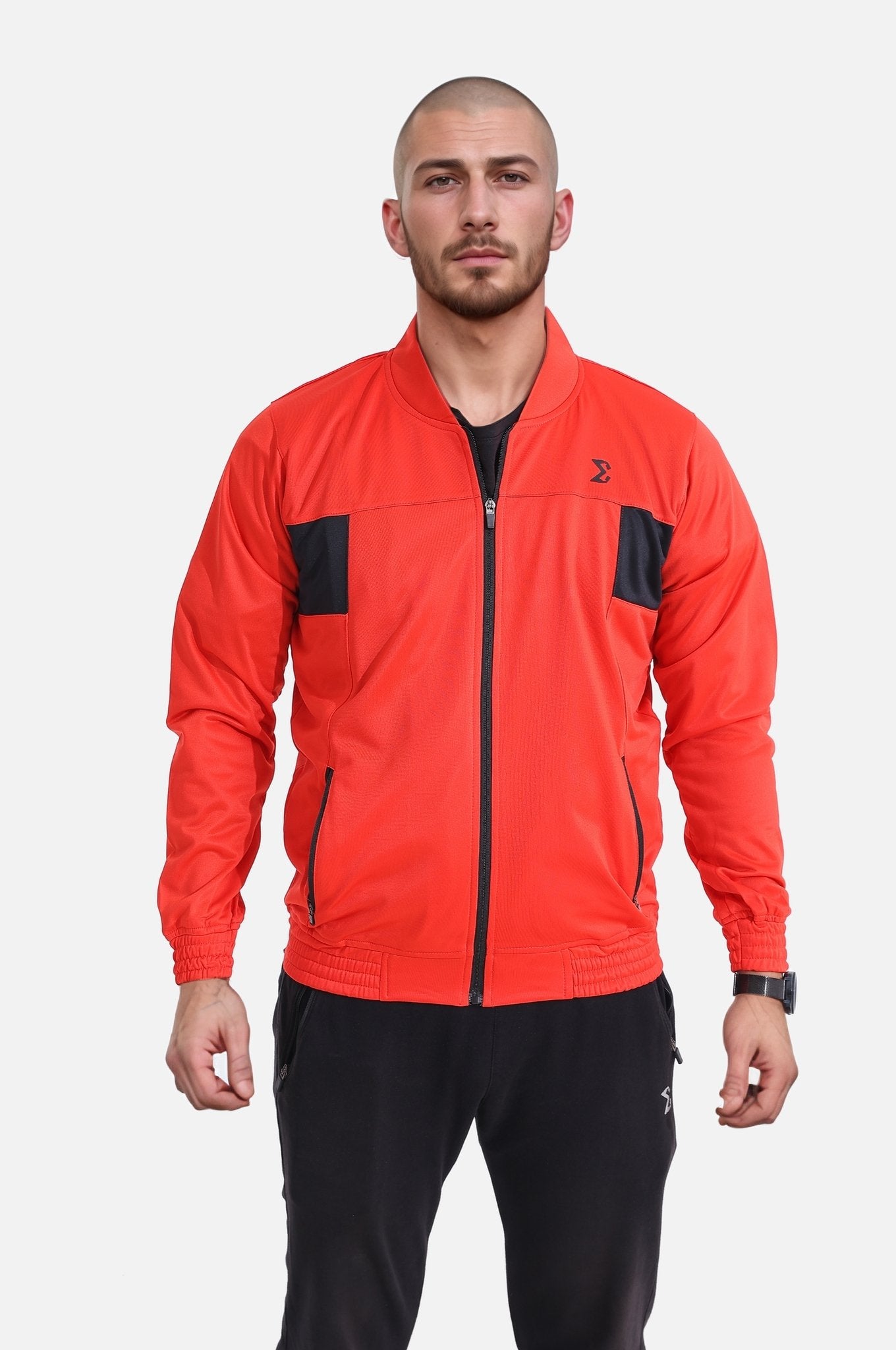 Flame Scarlet Men Tracksuit Jacket - Sigma Fit