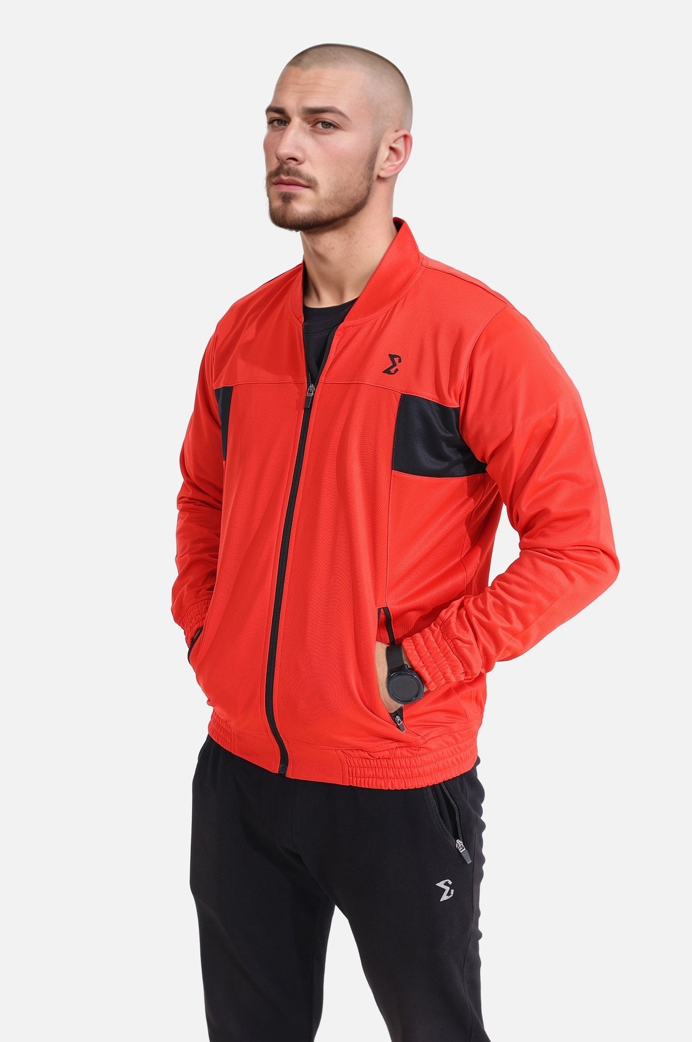 Flame Scarlet Men Tracksuit Jacket - Sigma Fit