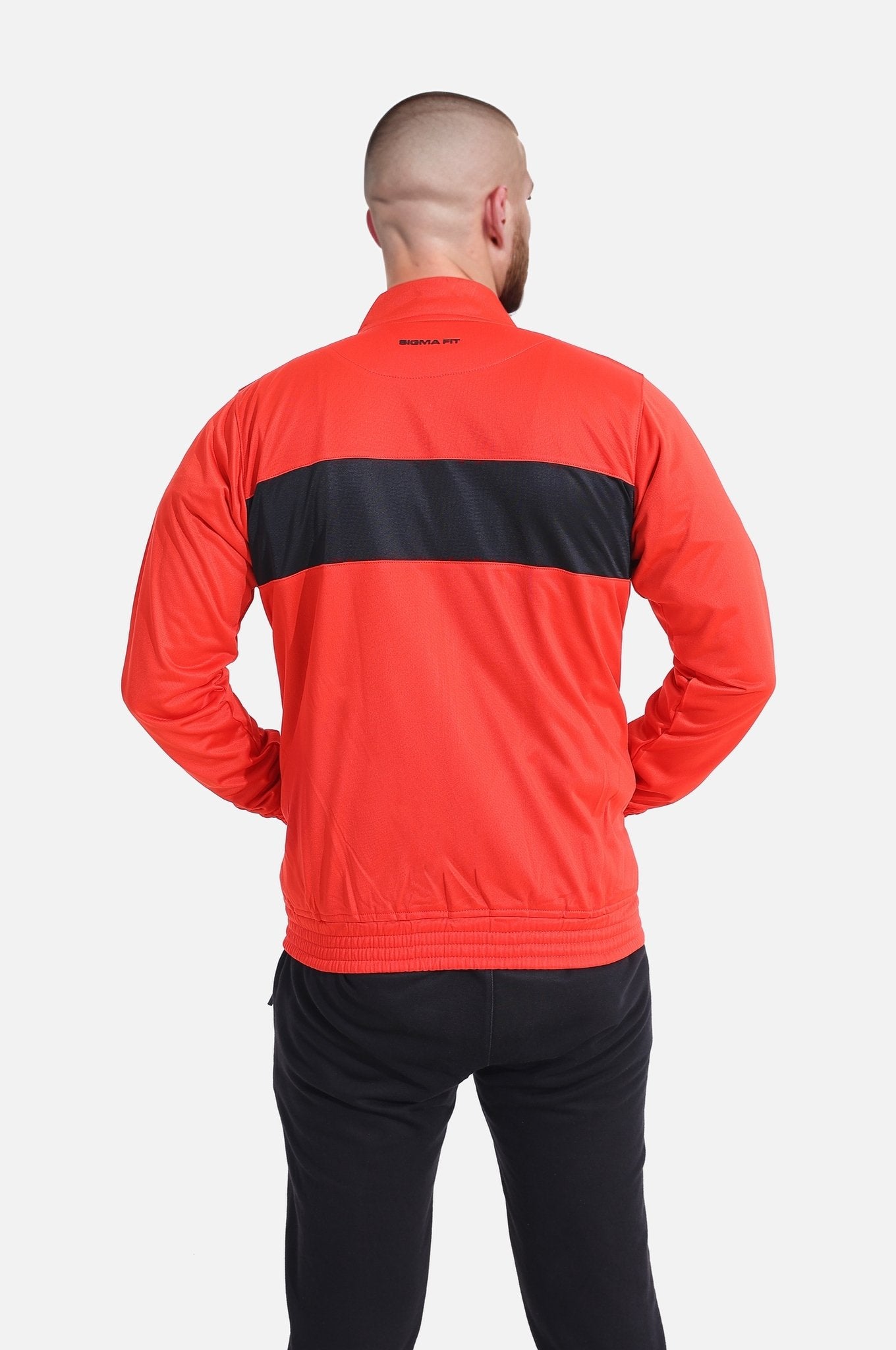 Flame Scarlet Men Tracksuit Jacket - Sigma Fit