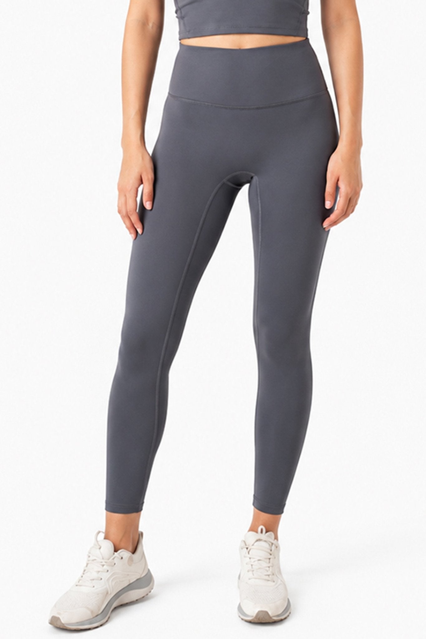 Gray Essential Leggings - Sigma Fit